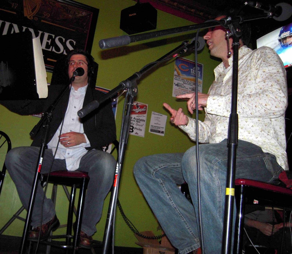Geek on OTL OTL host Mike Stephen & The Geek