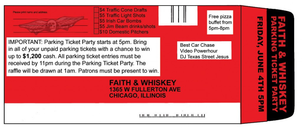 F&W PARKING TICKET UPDATED!
