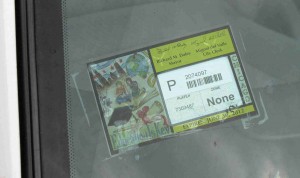 2012 city sticker windshield