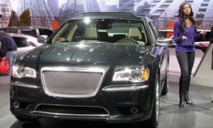 300 Brittney Payton host of Chicago's Best checks out the Cadillac 300